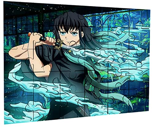 Puzzle DE 24 Piezas Kimetsu no Yaiba moichiro tokito Pilar Niebla Rompecabezas puzle para Adulto