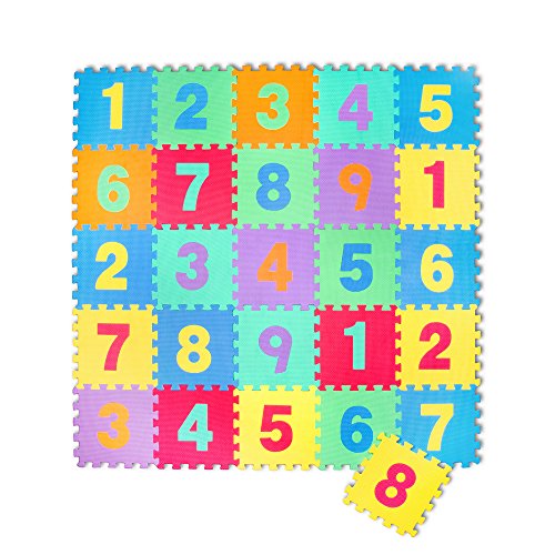 Puzzle goma EVA de 26 piezas | Alfombra infantil puzzle de letras | Alfombra puzle (26 piezas) | Alfombra goma para bebé | Alfombra bebe | Alfombra puzzle de letras (numeros)