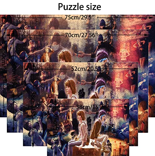 Puzzle Life Is Weird, Puzzle 1000 Piezas para Adultos, Rompecabezas para Adultos para Niños Adolescentes Juegos Educativos Juguetes Hogar Viajes Regalos 70X50cm