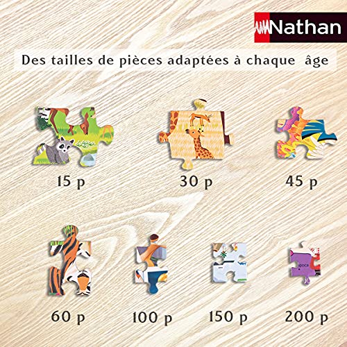 Puzzles Nathan- Puzzle de 250 Piezas – Naruto en la Academia de los Ninjas Other Properties Infantil (Ravensburger 4005556861446)