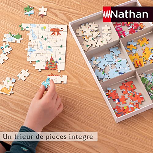 Puzzles Nathan- Puzzle de 250 Piezas – Naruto en la Academia de los Ninjas Other Properties Infantil (Ravensburger 4005556861446)