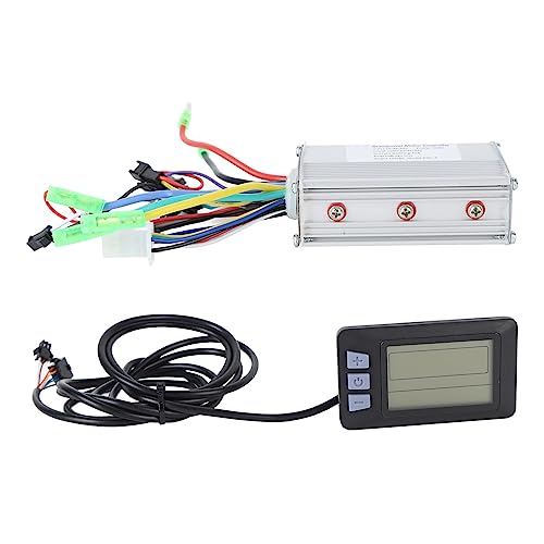 Qqmora Kit de Controlador de Bicicleta Eléctrica, Kit de Conversión de Bicicleta Eléctrica, Resistente Al Agua, Evita Sobrecarga Térmica, Fácil de Mantener, Multifuncional, 48 V 60 V