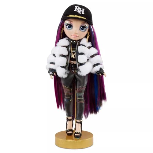 Rainbow High Rockstar Fashion Doll 2 Trajes completos y Rockband Essentials Elige Carmen Major, Vanessa Tempo, Lyric Lucas (Lyric Lucas)