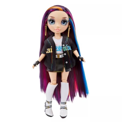 Rainbow High Rockstar Fashion Doll 2 Trajes completos y Rockband Essentials Elige Carmen Major, Vanessa Tempo, Lyric Lucas (Lyric Lucas)