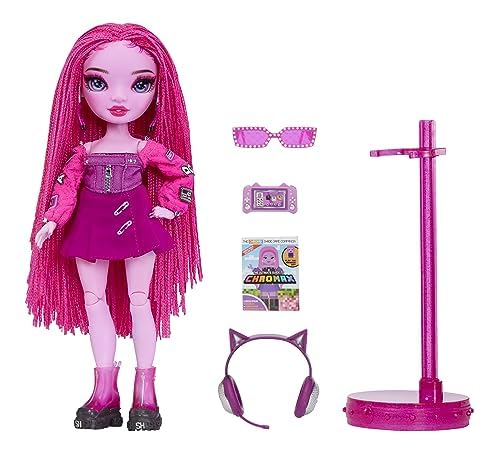 Rainbow High Shadow High Serie 3 - Pinkie - Muñeca de Moda Rosa - Conjunto de Moda y más de 10 Coloridos Accesorios de Juego - Ideal para niños de 4 a 12 años y coleccionistas