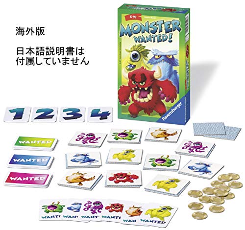 Ravensburger 234288 "Monster Wanted Juego de Cartas