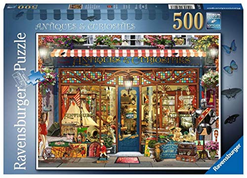 Ravensburger- Antiques & Curiosities - Puzzle de 500 Piezas para Adultos y niños a Partir de 10 años. (16407)