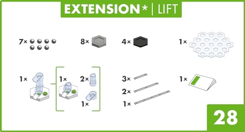 Ravensburger - GraviTrax Lifter - Ascensor, Juego STEM Innovador y Educativo, 8+ Años, Accesorio