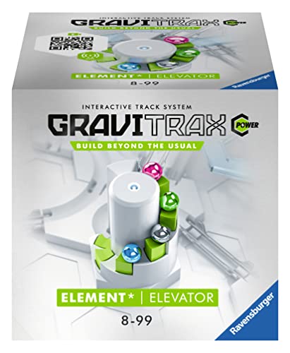 Ravensburger - GraviTrax Power Elevator - Ascensor Electrónico, Juego Stem Innovador y Educativo, 8+ Años, Accesorio