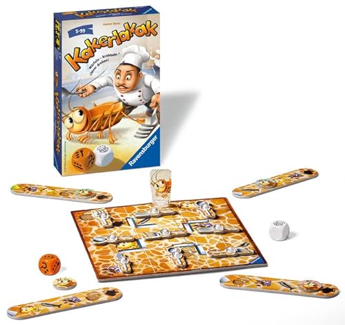 Ravensburger - Juego de Mesa Kakerlakak, de 2 a 4 Jugadores (23391) (versión en alemán)