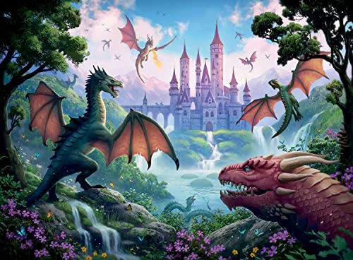 Ravensburger Puzzle 13356 The Dragon's Wrath XXL 300 Piezas