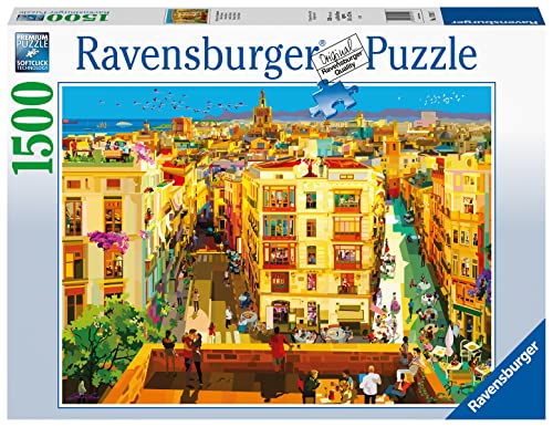 Ravensburger - Puzzle Cena en Valencia, 1500 Piezas, Puzzle Adultos