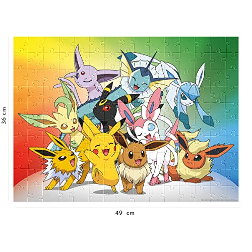 Ravensburger- Puzzle de 150 Piezas – Evoli y Sus evoluciones/Pokémon Infantil, Color (4005556860302)