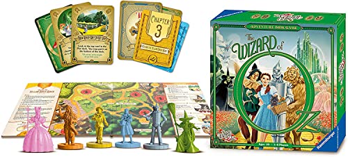 Ravensburger The Wizard of Oz Adventure Book - Juegos de Mesa de Estrategia Familiar para niños y Adultos de 10 años en adelante - De 1 a 4 Jugadores