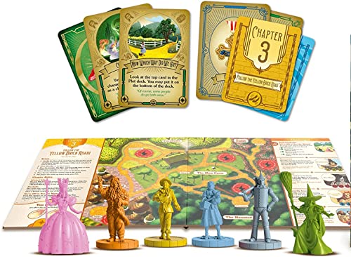 Ravensburger The Wizard of Oz Adventure Book - Juegos de Mesa de Estrategia Familiar para niños y Adultos de 10 años en adelante - De 1 a 4 Jugadores