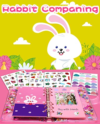 Regalo DIY scrapbook set, juego de diario bullet, juego de escritura planificador presupuestario para niños 6 7 8 9 10 11 12 13 años