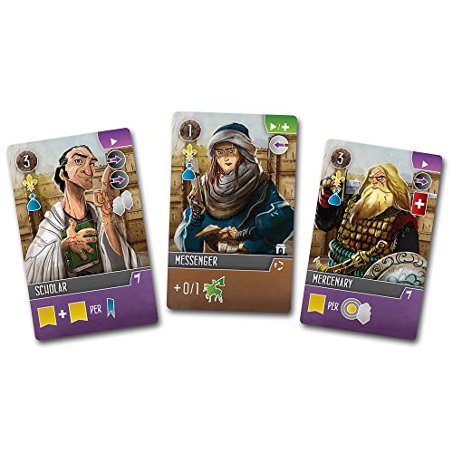 Renegade Game Studios Viscounts of The West Kingdom: Gates of Gold Expansion - Juego de mesa de estrategia, a partir de 14 años