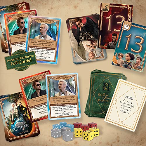 Renegade Games Studios Good Omens: an Inefable Game| Exclusivo de Amazon | Basado en la exitosa serie original de Amazon | Juegos cooperativos para 2-4 jugadores, a partir de 14 años