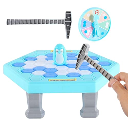 Renywosi Guardar Pingüino En El Hielo Juego, Juego Educativo para Romper Hielo, Juego Mesa Ice Cool, Juguetes para Romper el Hielo, Juego Inteligencia para Padres e Hijos, Regalos