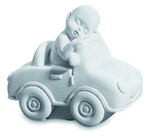 Reproducción - Estatua de resina de ángel en coche 5/6/4 cm (a)