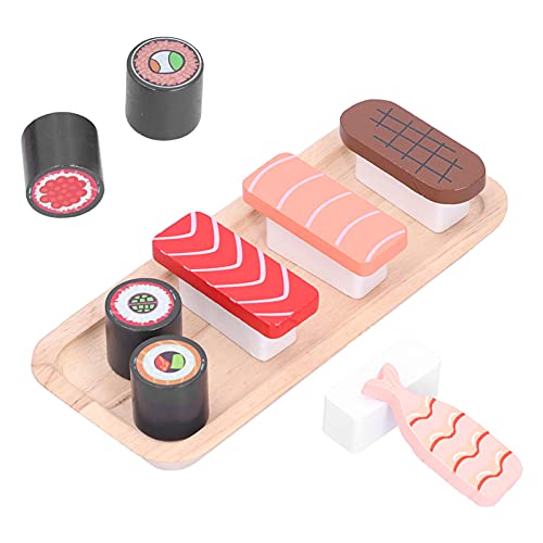 Restaurant Pretend Sushi, Juguete de Sushi Respetuoso con el Medio Ambiente Desarrollo de Pensamiento Lógico para Play House para el Aprendizaje Temprano