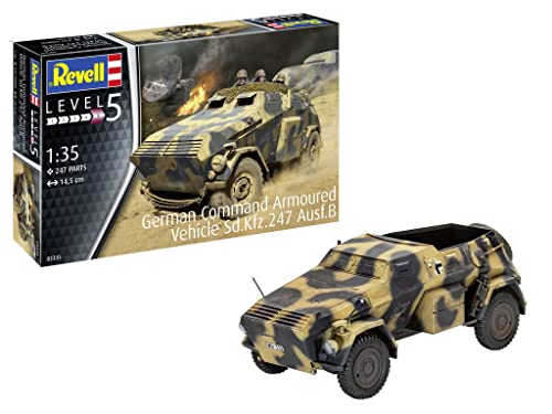 Revell - Maqueta German Command Armoured Vehicle Sd.Kfz.247 Ausf.B