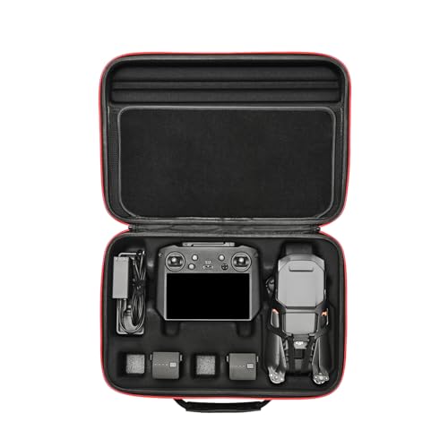 RLSOCO Funda para dji Mavic 3 Pro Se Adapta a ：Mavic Drone Cuerpo,Controlador RC/RC Pro,Hélices,Baterías,Cargador y Más