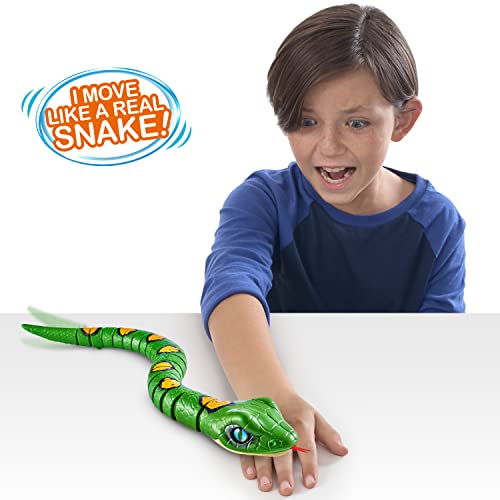 ROBO ALIVE 7150B Snake Series 3, mascota robótica de juguete (verde), reptil