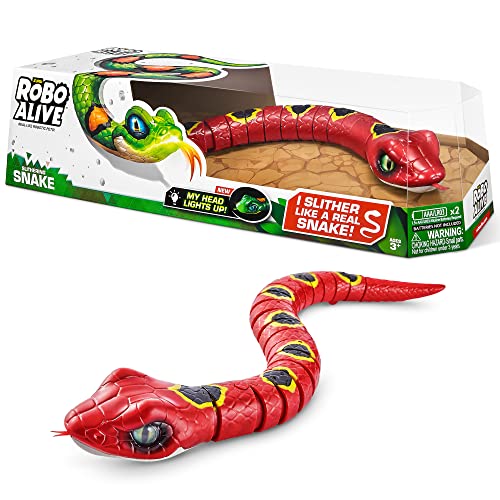 ROBO ALIVE Snake Series 3 Rojo por ZURU