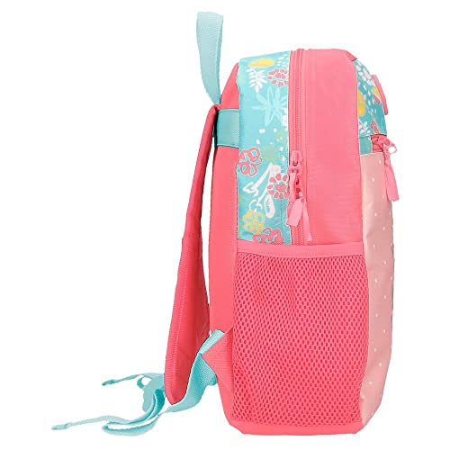 Roll Road My little town Mochila Preescolar Adaptable a Carro Rosa 27x33x11 cms Poliéster 9,8L