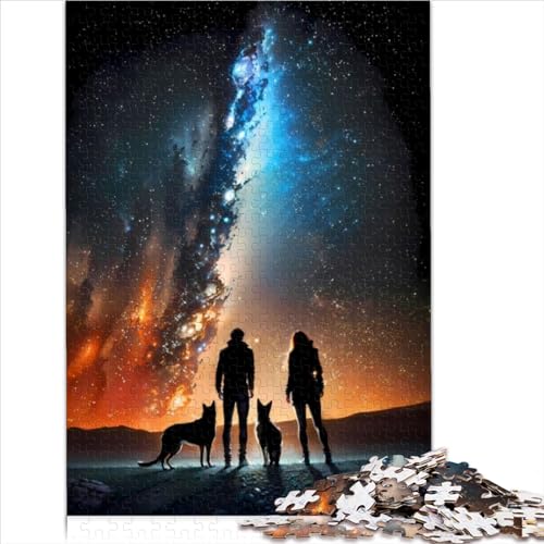 Rompecabezas Conquistadores Galaxias Rompecabezas Madera 1000 Piezas Adecuado para Adultos y niños 12 años adelante, se ofrecen como Regalos para Toda la Familia 1000 Piezas （50x75 cm）