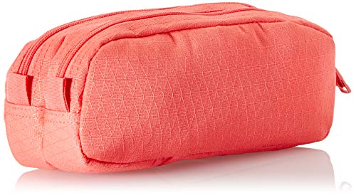 Roxy Da Rock Textured, Funda para lápices para Niñas, Coral Profundo, Medium