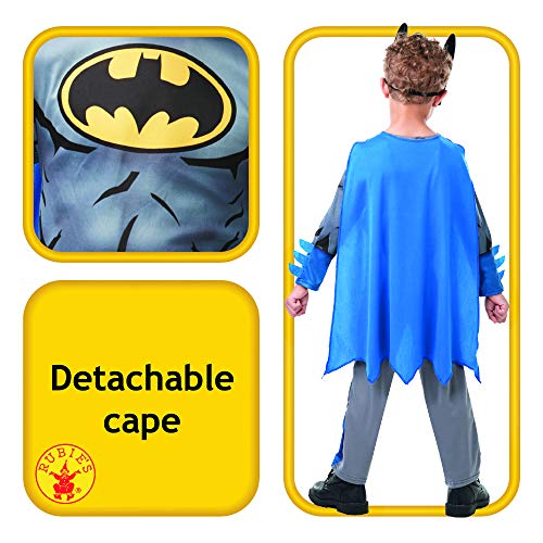 Rubie's Batman Disfraz, multicolor, 7-8 años (300028