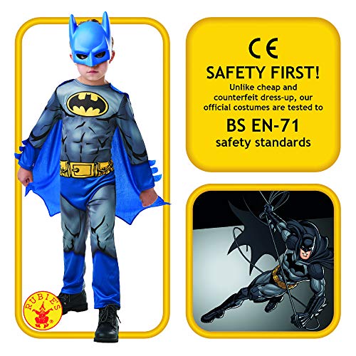 Rubie's Batman Disfraz, multicolor, 7-8 años (300028