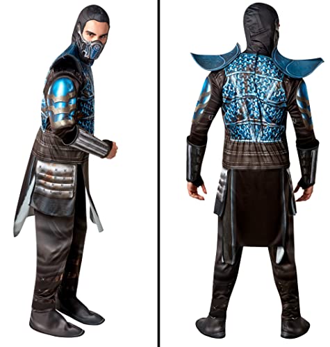 Rubie's Disfraz oficial de Mortal Kombat Sub-Zero para adultos, ver fotos, Taille unique