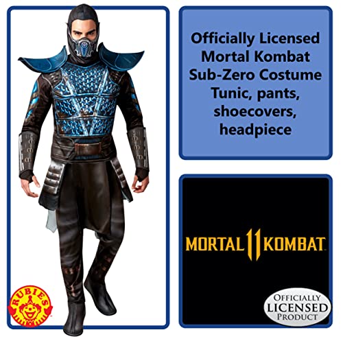 Rubie's Disfraz oficial de Mortal Kombat Sub-Zero para adultos, ver fotos, Taille unique