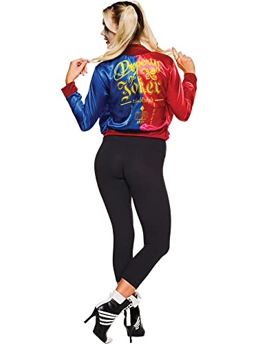 RUBIE'S FRANCE Disfraz Chaqueta y Camiseta Adulto Harley Quinn - Escuadrón Suicida - L