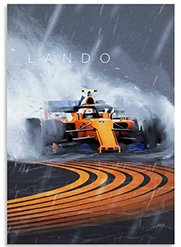 RUIYANMQ Rompecabezas 1000 Piezas Lando Norris F1 Póster De Madera Juguetes para Adultos Juego De Descompresión Vq613Zw