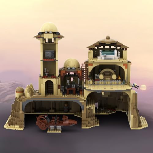 RULZ Juego de construcción modular militar para niños, MOC-108238 The Daimyos Palace modelo de juguete de montaje, 1762 unidades, regalos creativos, compatible con Lego