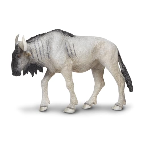 Safari Ltd.-222829 Blue Wildebeest, Color Azul, Gris