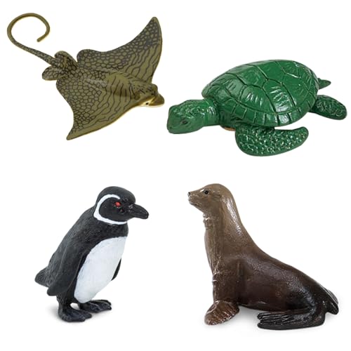 Safari Ltd. TOOBs Animales en peligro de extinción - Especies Marinas Figura de juguete para niños y niñas - A partir de 3 años