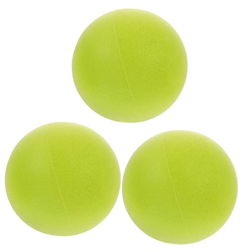 SAFIGLE 3 Piezas Bola Silenciosa Bola De Espuma Silenciosa Pelota Muda Que Rebota Palmaditas Educativas Raqueta Silenciosa Patada Inflable Alberca Exterior Niño Cloruro De Polivinilo