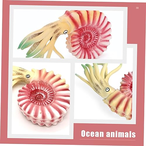 SAFIGLE Modelo Nautilus De Peluche De Juguete Nautilus Realista Nautilus Océano Animales De Peluche Nautilus De Peluche De Juguete Nautilus Animal De Peluche Juguetes Educativos Modelo