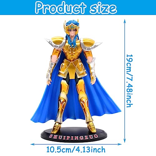 Saint Seiya Figura Modelos,Figura Acción Personaje Seiya Anime, Modelo De Personaje De Anime Coleccionable De Pvc Adecuado Como Regalo Para Niños, Saint Personaggi d'azione anime 19cm