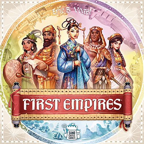 Sand Castle Games | First Empires | Juego de Mesa | A Partir de 14 años | 2-5 Jugadores | 45-60 Minutos de Tiempo de Juego, Multicolor, SANLE0101