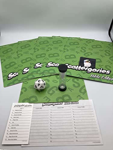 Scattergories Edición de juegos bíblicos