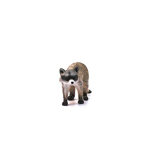 Schleich-Figura de Mapache, Colección Wild Life, colores, 7.4 cm (14828)