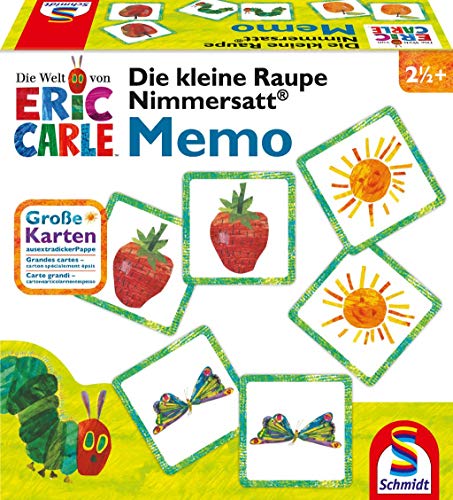 Schmidt Spiele 40455 - The Very Hungry Caterpillar, Memo [Importado de Alemania]