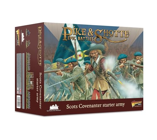 Scots Covenanters Starter Army - Miniaturas épicas a escala para lucio y shotte, miniaturas altamente detalladas para juegos de guerra de mesa