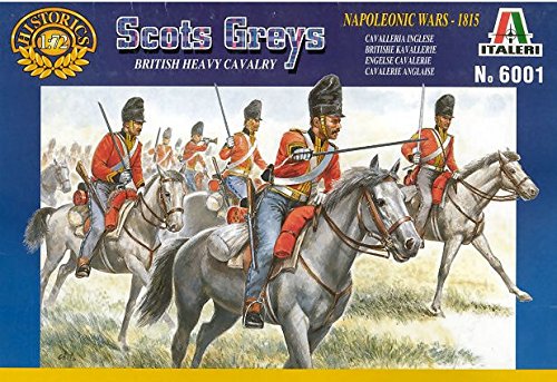 SCOTS GREYS BRITISH HEAVYCAVALRY KIT 1:72 Italeri Kit Figure Militari modelo modelo modelo die cast